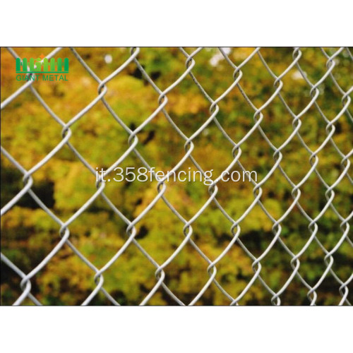 Utile recinzione metallica a rete metallica zincata